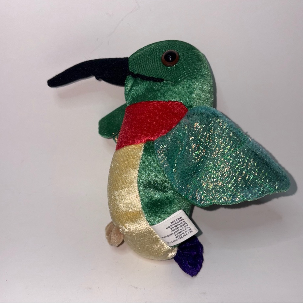 Hummingbird Plush Vintage Pico the Hummingbird Plush By Nestle From 1999 Shiny